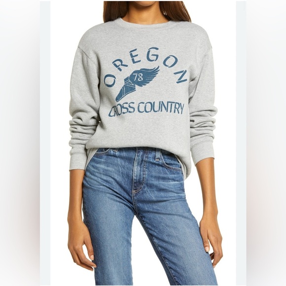Oregon Cross Country Graphic Sweatshirt - Picture 1 of 7